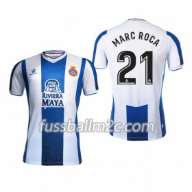 Fußballtrikots RCD Espanyol Marc Roca 21 Heim Trikotsatz 2019-2020